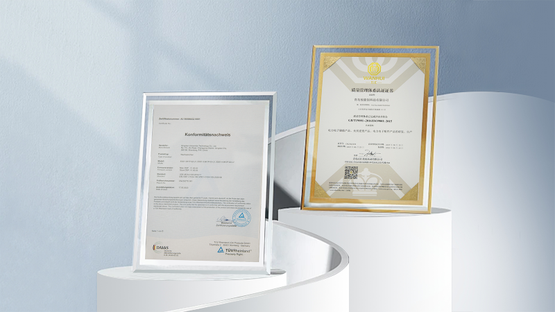 R&D and manufacturing certificates